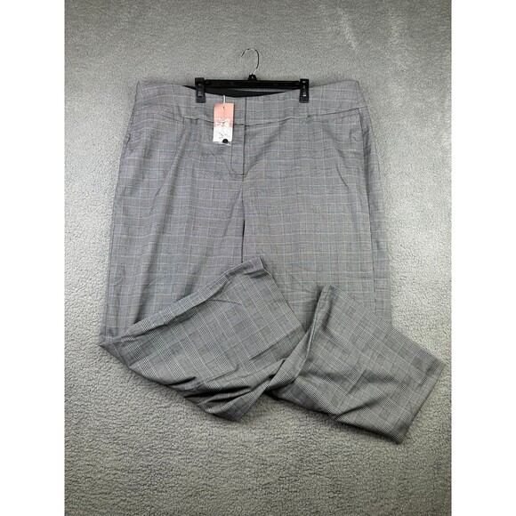 Lane Bryant The Allie wide leg pant Nwt gray sz 28 - Picture 3 of 6